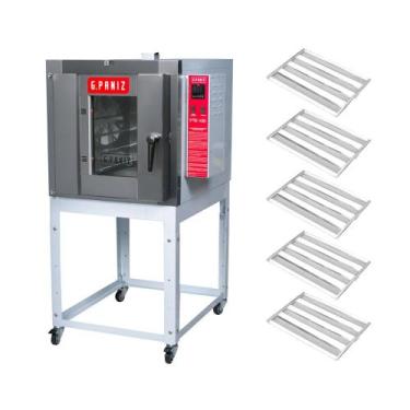 Imagem de Forno Turbo Elétrico Profissional 5 Níveis 40x60 Fte 100 220v Gpaniz +