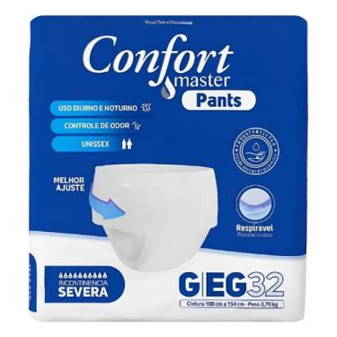 Imagem de Roupa Intima Adulto Confort Master Pants G/EG 32 un