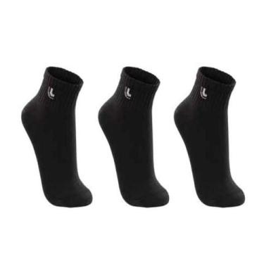 Imagem de Kit Meia Lupo Au Sport K3 - Preto - Tam M