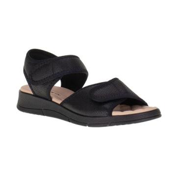 Imagem de Sandalia Ortopedia Papete Esporão Joanete Piccadilly 571003 Preto, 37,