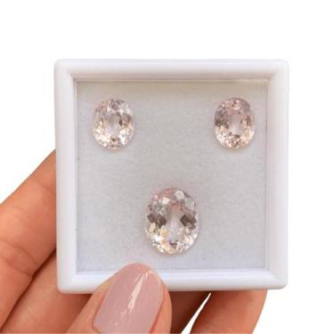 Imagem de Kunzita Rosa Oval SET 17,89ct - ENE2ESE