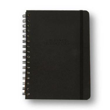 Imagem de Planner Financeiro Permanente Wire-O Cicero Clássica Preto A5