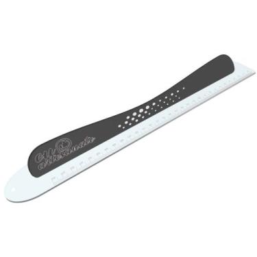 Imagem de Régua com Proteção 60cm Safecut em Acrílico Preto Marpax