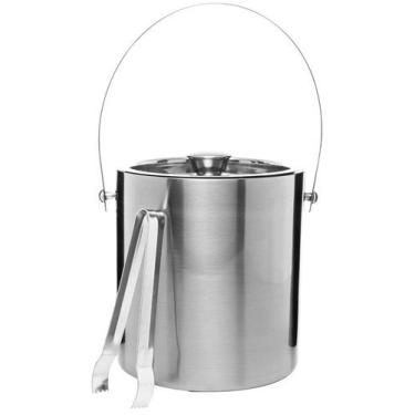 Imagem de Balde de Gelo de Aço Inox Wolff Old Fashioned