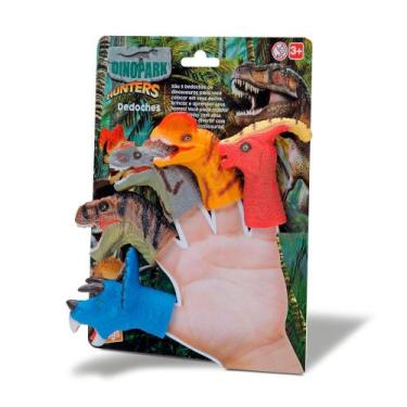 Imagem de Dedoche Dinossauro Bee Toys, Unica