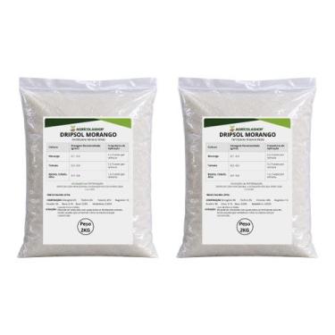 Imagem de Fertilizante Solúvel DRIPSOL MORANGO 4kg - Alto Rendimento e Qualidade