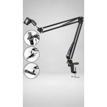 Imagem de Braço Articulado Suporte Microfone Mesa Profissional - Congratulations