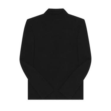 Imagem de Blusa Manga Longa Enfim 1000137072 Feminina Gola Alta Viscose Canelada