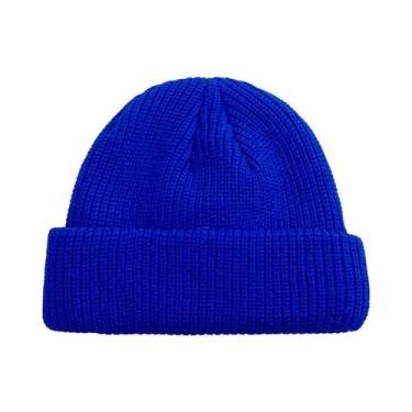 Imagem de Gorro Unissex De Malha Canelada Estilo Pescador Marinheiro Curto Para 