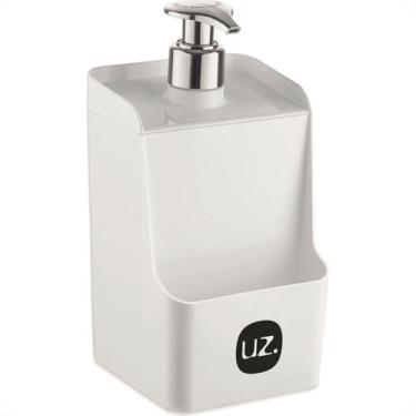 Imagem de Dispenser Slim Plastico Branco-Uz399 - UZ UTILIDADES