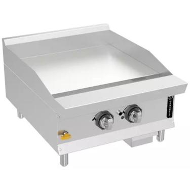 Imagem de Chapa de Gás Manual 24 Modelo PCM24GME com Queimadores Individuais em Inox Venâncio