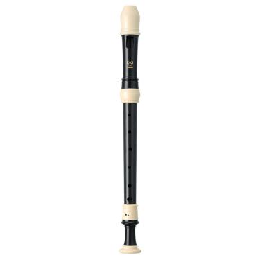 Imagem de Flauta Contralto Yamaha Yra302biii em F com Digitação Barroca Branco Resina ABS
