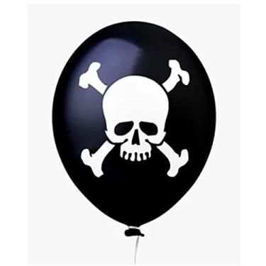 Imagem de Decoração Halloween Simples Balão Bexiga Pirata