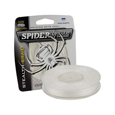 Imagem de SPIDERWIRE Linha de pesca Stealth Superline, 6,8 kg, 125 anos