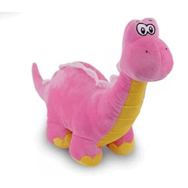 Imagem de Pelucia Baby Dino Dinossauro Rosa Incriveis 30cm!