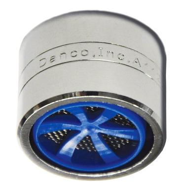 Imagem de Aerador Danco 1,5 GPM para economia de água com tecnologia Microban e Cyclone, 138,60/161,28 cm (55/64") - 27F 1.5 GPM - Fêmea - Cromado, 55/64"-27F 1.5 GPM - Female, Chrome