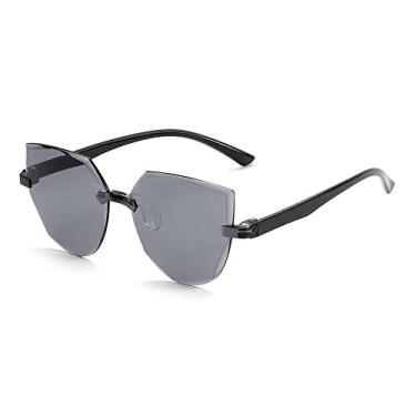 Imagem de Candy Colors All-in-one Ocean óculos de sol doce menina rosa sem aro na moda acessórios transparentes para festas, 7, china