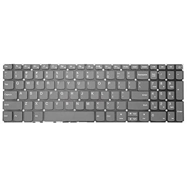 Imagem de Teclado e substituição completa de laptop preto, teclado de substituição conveniente durável compatível com Lenovo 320S‑15ABR/320-15/15IKB/15AST/15IAP/520-15IKB(preto)