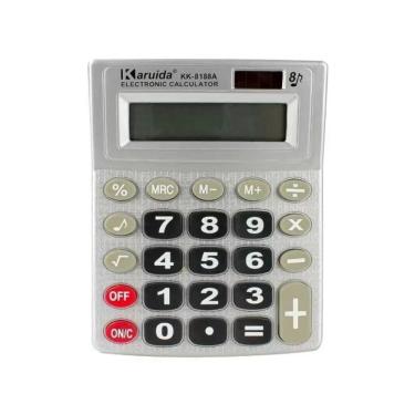 Imagem de Calculadora De Mesa Comercial Escritório Display 8 Digitos