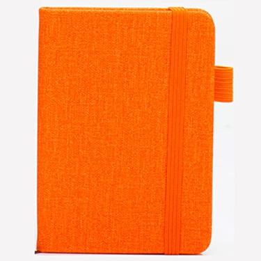 Imagem de A7 mini notebook portátil bloco de notas PU capa diário escrito à mão livro bloco de notas escritório estudante papelaria escolar, A6