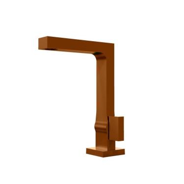 Imagem de Torneira De Mesa Para Lavatorio Fani Horus Cobre Fosco 1195 Rv450