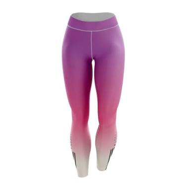 Imagem de Calça Legging Academia Fitness Degrade Rosa Sunset Verao - Trust