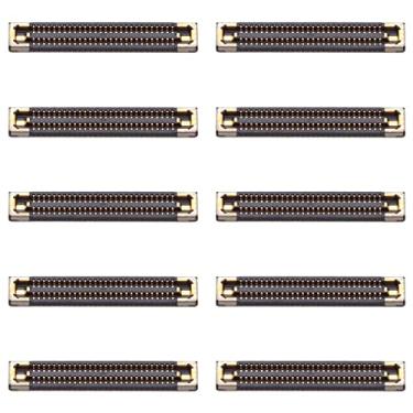 Imagem de HONGYAN Peças de substituição de telefone celular Para Samsung Galaxy S21 SM-G990 10PCS Charging FPC Connector na placa-mãe Acessórios telefônicos