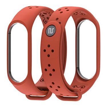 Imagem de Nandos-Store - Pulseira NSmart compatíveis com MI BAND 4, Laranja NK