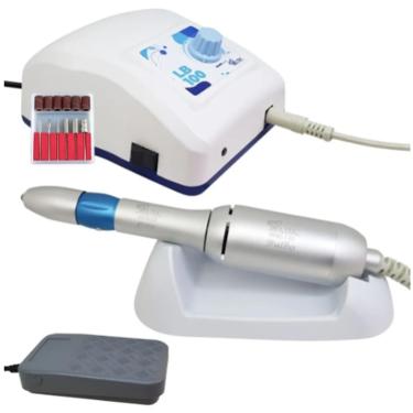 Imagem de Lixa Eletrica Beltec unha Gel com Kit de Blocas Qualidade