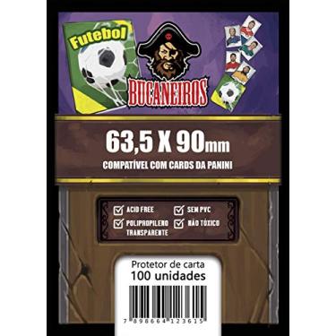 Imagem de Sleeve Customizado para Cards Panini (63,5x90), Bucaneiros Jogos, Transparente