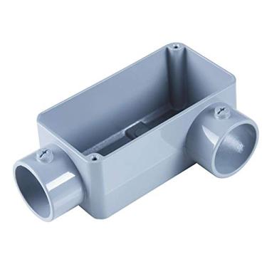 Imagem de Condulete fixo 1/2" tipo "LL" - sem tampa / rosca BSP / sem pintura Tramontina