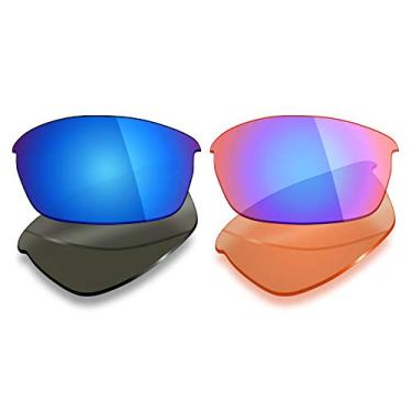 Imagem de Mryok 2 pares de lentes polarizadas de substituição para óculos de sol Oakley Flak Jacket – Opções