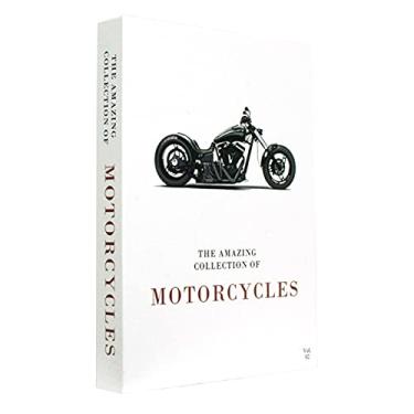 Imagem de Caixa Livro Decorativa Book Box The Collection of Motorcycles 36x26,5cm Goods BR