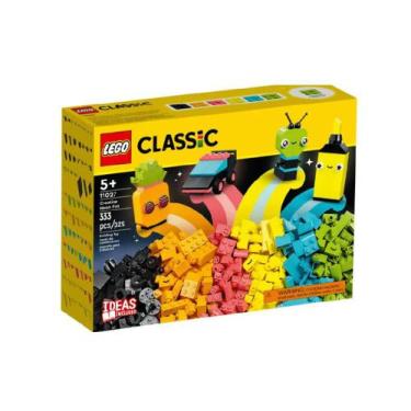 Imagem de Lego Classic Diversao Neon Criativa 333 Peças 11027