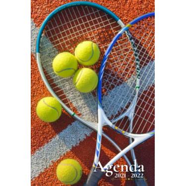 Imagem de Agenda Escolar 2021-2022: Tenis | Semanal tamaño A5 para estudiantes, profesionales y particulares - (de agosto 2021 a julio 2022)