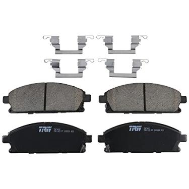 Imagem de TRW Conjunto de pastilhas de freio a disco Pro TRC0691 para Nissan Pathfinder 1996-2001, dianteiras e outras aplicações