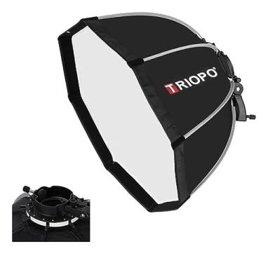 Imagem de Triopo KX90 Soft Box 35.4in/90cm Octagon Umbrella Photography Softbox para Godox V1 AD200Pro Round Head Flash Speedlite Speedlight Soft Box Light Difusor