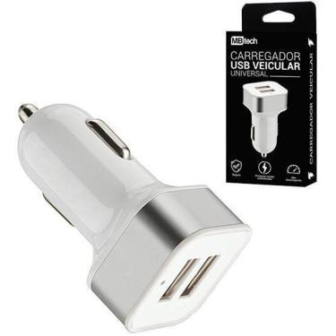 Imagem de Carregador Veicular Com 2 Saidas Usb 1/2.1A Mb Tech