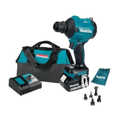 Imagem de Soprador e Inflador a Bateria 18V com 1 Bateria 5Ah e Carregador Bivolt Makita - DAS180RT