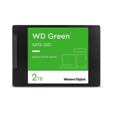 Imagem de SSD 2TB SATA3 Wester Digital Green WDS200T2G0A - Preto