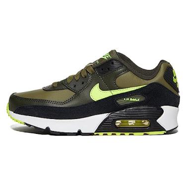Imagem de NIKE Tênis de corrida masculino de couro, Verde oliva/volt/preto/sequóia, 17