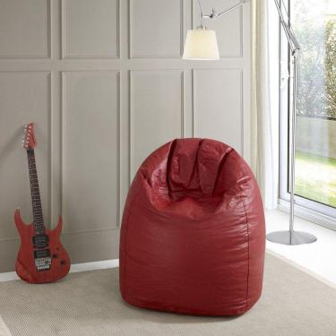 Imagem de Puff Fofão 115cmx77cmx65cm Sintético Yescasa Vermelho