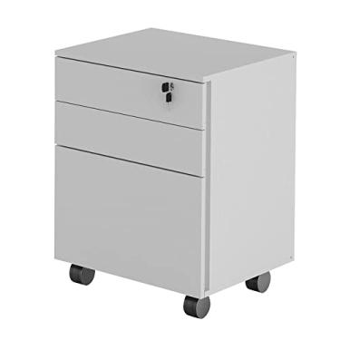 Imagem de Gaveteiro Arquivo com Chave e Rodízios Multimóveis Cr25045 Branco