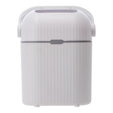 Imagem de Lixeira para Fraldas Antiodor Branca 36cm 9 Litros Buba 18041