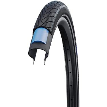 Imagem de Schwalbe - Pneu para bicicleta Marathon Plus Ebike e MTB Wire Clincher | 700 x 28 | Linha de desempenho | Preto/reflexivo