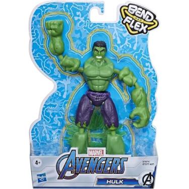 Imagem de Boneco Hulk Bend and Flex Marvel Avengers Hasbro