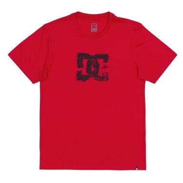 Imagem de Camiseta DC Shoes Sketchy WT24 Masculina Vermelho