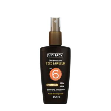 Imagem de Óleo Bronzeador Coco E Urucum Fps6 150ml Vini Lady