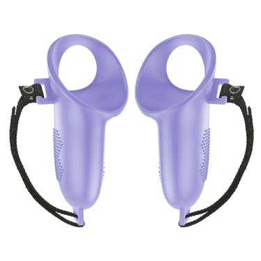 Imagem de CIADAZ Tampa do punho do controlador alça anti-perda ajustável compatível com acessórios Quest 3