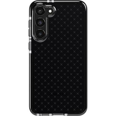 Imagem de tech21 Capa para celular Evo Check para Samsung Galaxy S23 Plus – preta fumê de 4,9 m, à prova de choque, resistente a choques e arranhões